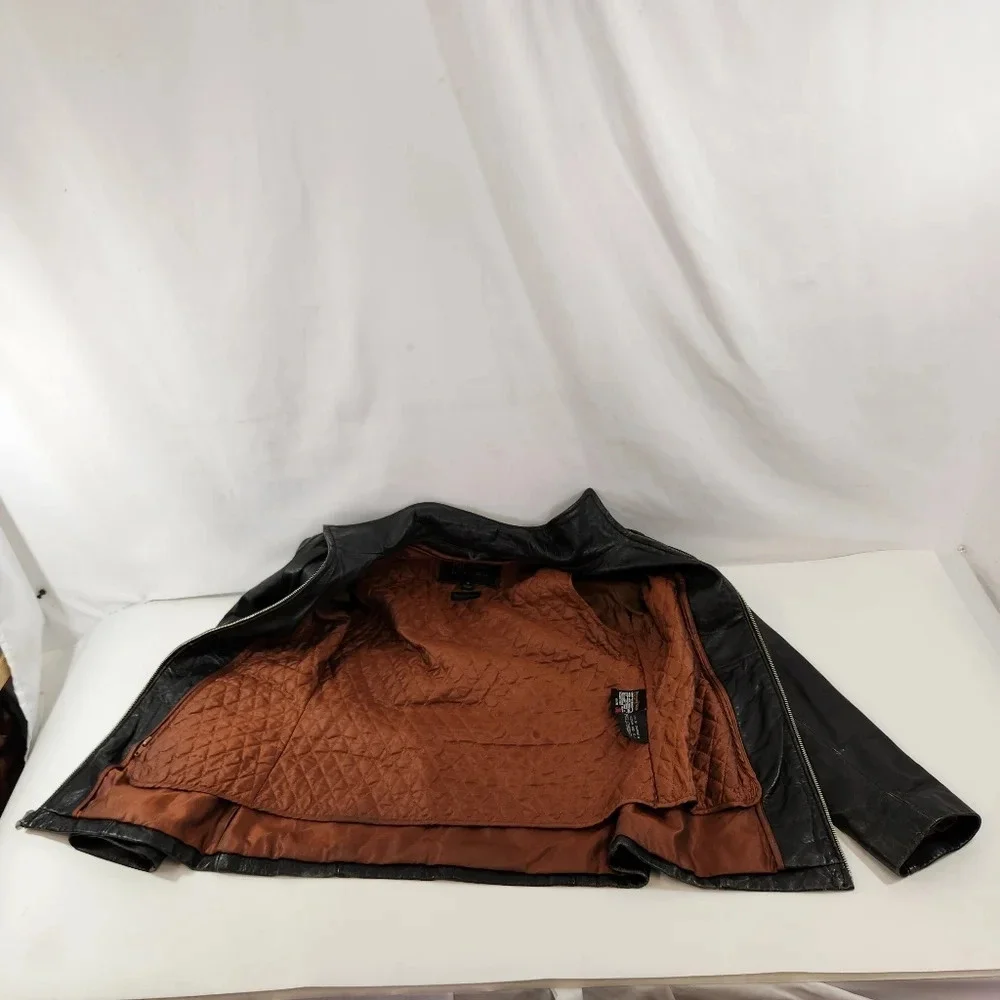 Wilson's Leather Pele Studio Leather Jacket Thinsulate Womens Small - Picture 15 of 16